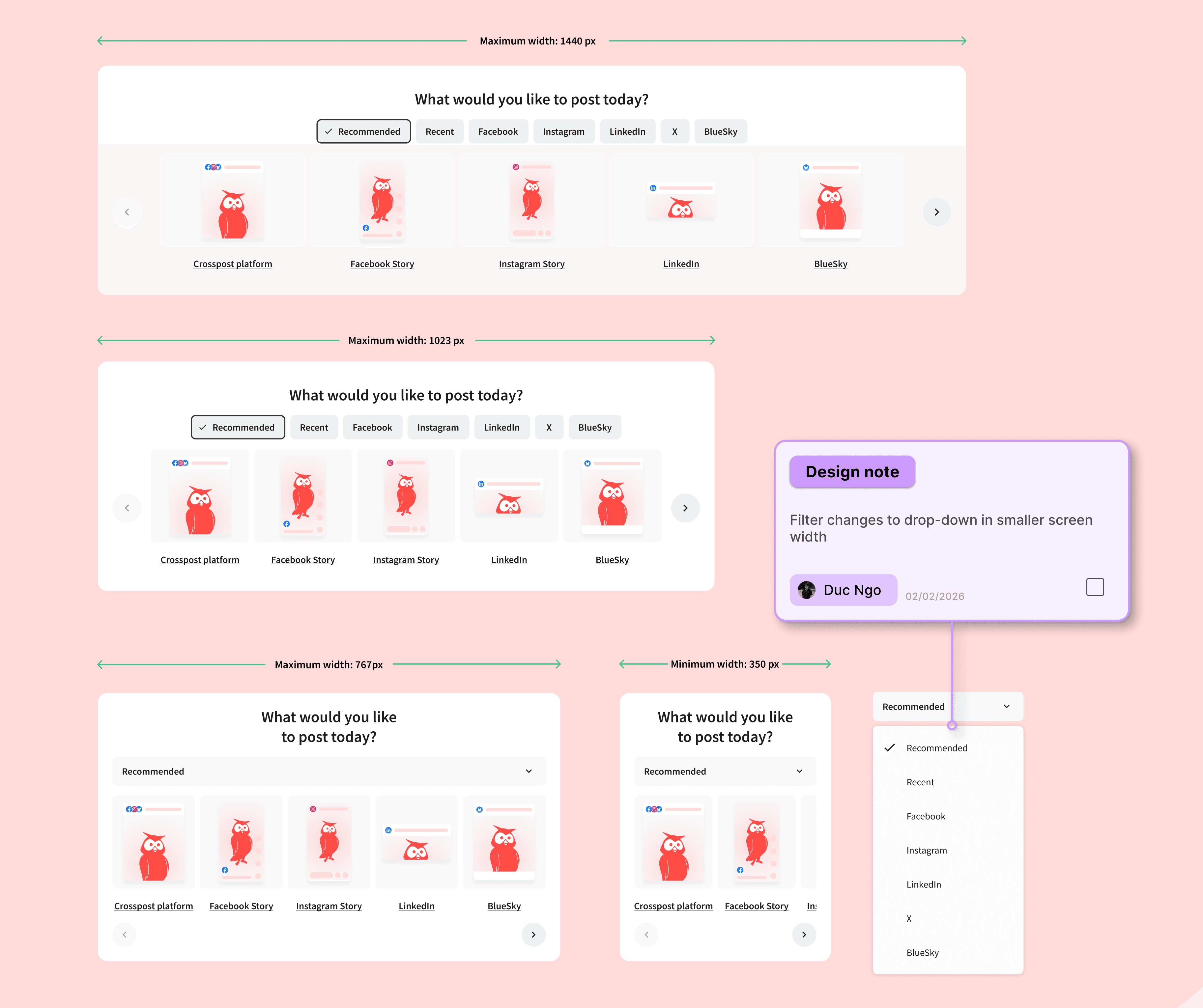 Final result — composer widget 3