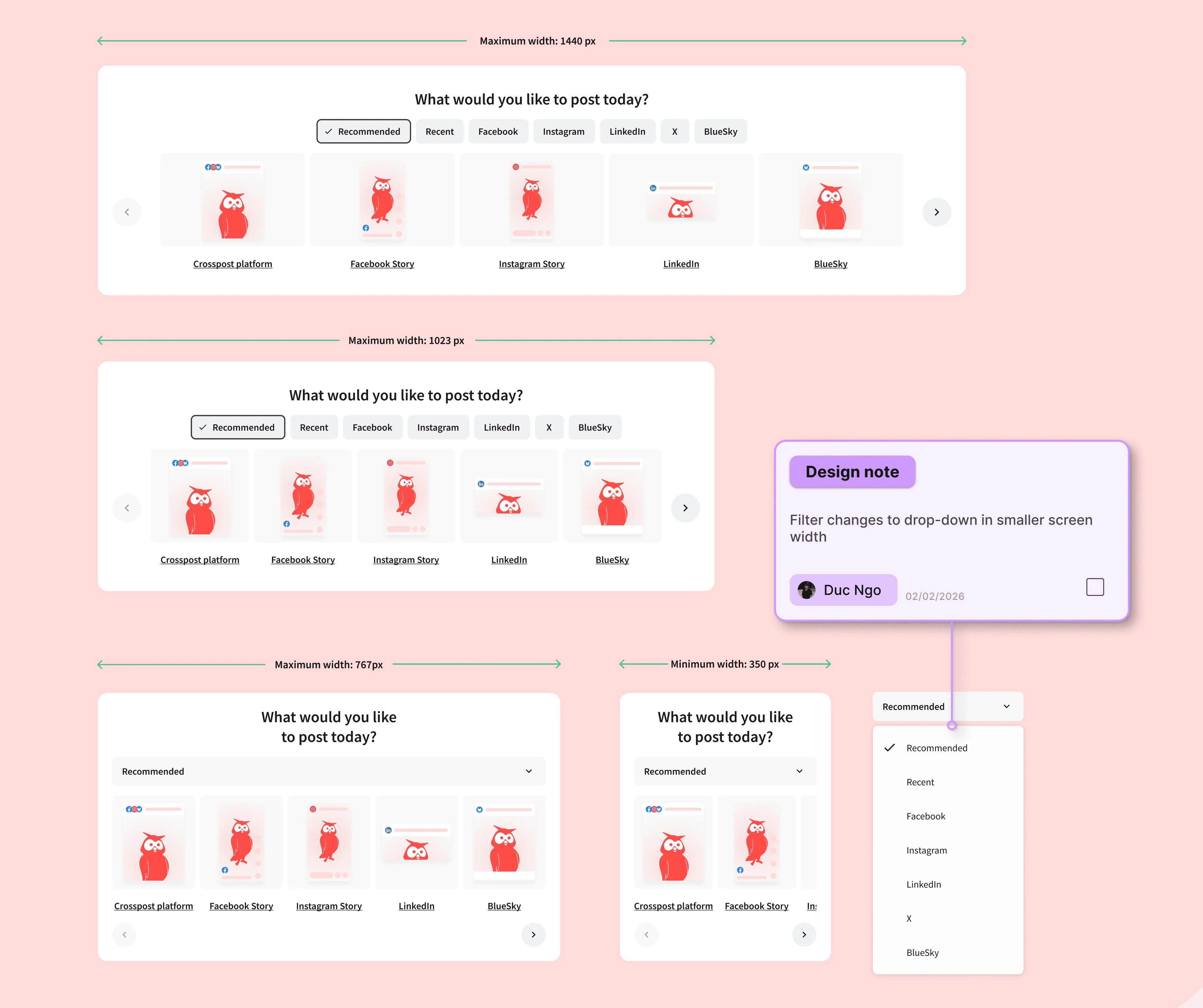 Final result — composer widget 3