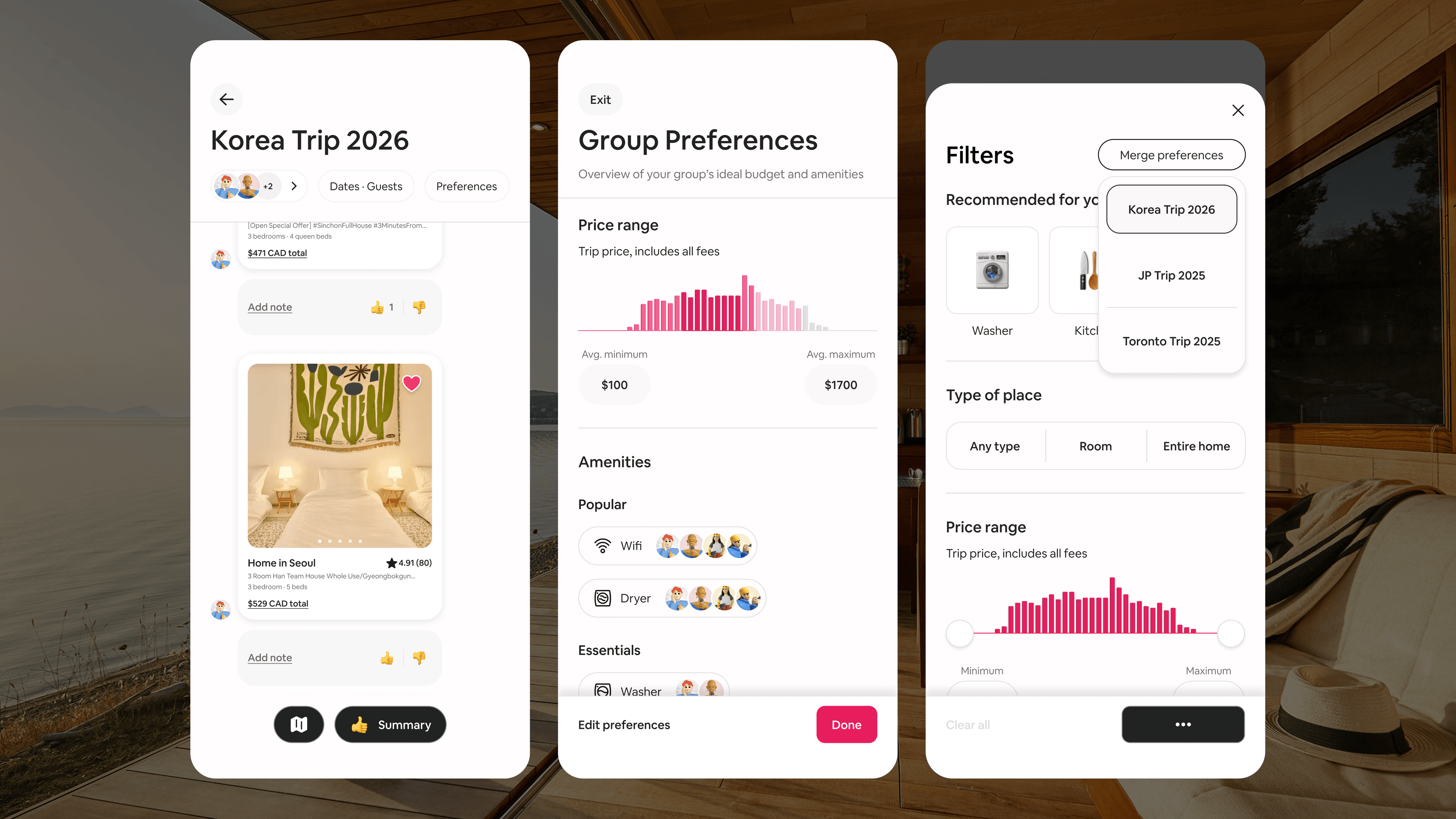 Collaborative Trip Planning case study preview